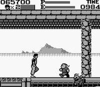 une photo d'Ã©cran de Kung Fu Master sur Nintendo Game Boy